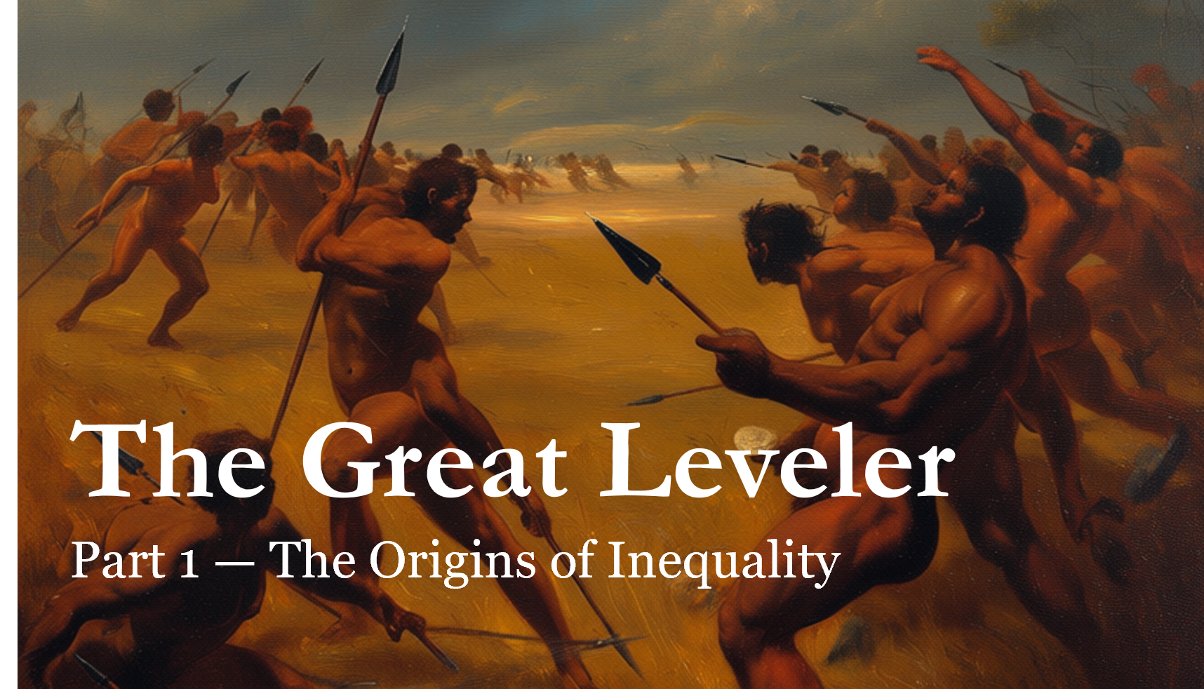 The Great Leveler — Part 1: The Origins of Inequality